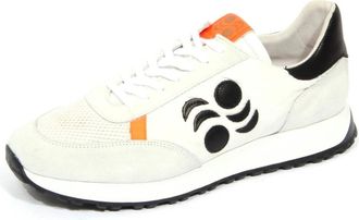 Pantofola D'oro Witte/Grijze Su&egrave;de/Stoffen Schoenen- Model: Trl 10Wk - Heren - Sneakers - Wit - 40 EU - Su&egrave;de - Schoenen