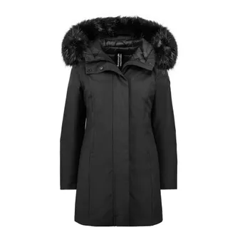Bomboogie Mujer, Abrigos, Negro, Talla: M