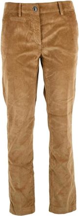 Mason's Pantalones Rectos - Trousers - Mujer - Marr&oacute;n - 2XL
