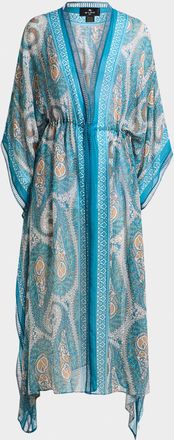 Etro Paisley Kimono Coverup