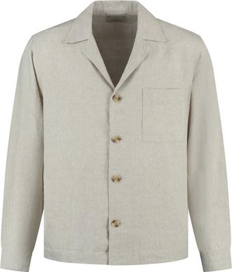 Dstrezzed Dstrezzed, Heren, Overhemden, Beige, Maat: M