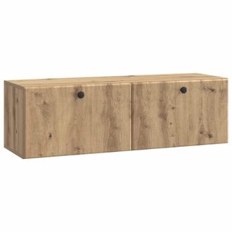 vidaXL Mueble De Tv De Pared 98 X 31 X 30 Cm Roble Artesanal Vidaxl