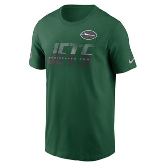 Nike New York Jets Sideline Team Issue Nike Mens Dri-FIT NFL T-Shirt in Green | 02ET3PC72-TF9