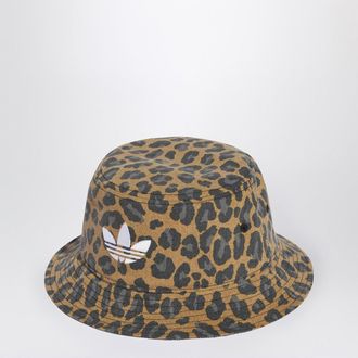 adidas Originals Adidas Originals Leopard Print Bucket Hat Brown