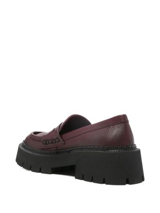 Vic Mati&eacute; Penny Loafer Flat Shoes With Chunky Lug Sole