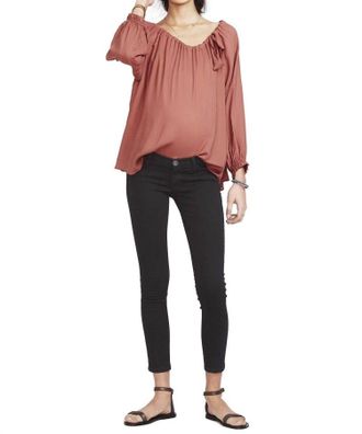 Hatch WomenS The Laetitia Blouse In Pink