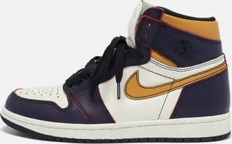 Air Jordan Jordan Multicolor Leather 1 Retro High Defiant Sb Sneakers