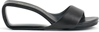 United Nude Mobius Mid - Dames - Sleehakken - Zwart - 35 EU - Leer - Schoenen