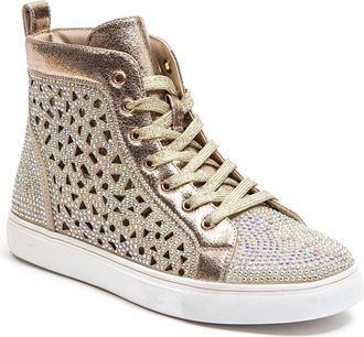 Lady Couture New York High Top Sneaker in Gold at Nordstrom Rack, Size 6.5-7Us / 37Eu