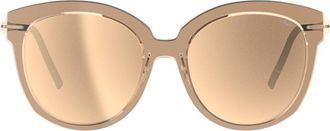 Silhouette Cap DAil 3194/75 6030 Womens Sunglasses Brown Size 55