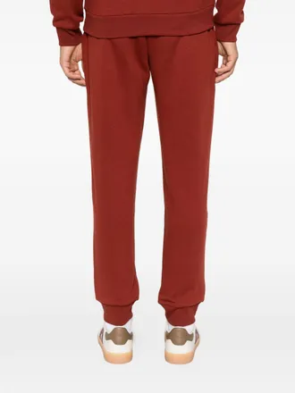 Emporio Armani Logo-Embroidered Sweater - Red