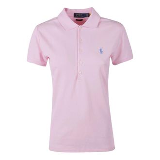 Ralph Lauren Polo Shirts, female, Pink, Size: L Polo Shirt