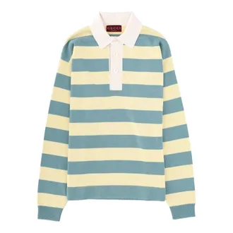 Gucci Polo Shirts, male, Multicolor, Size: M L/S Polo
