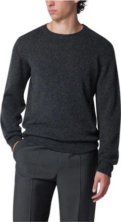 Roberto Collina Truien & Vesten, Heren, Grijs, 2Xl, Wol, Girocollo ML