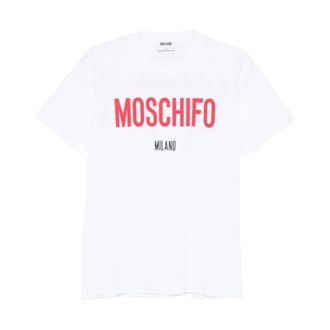 Moschino Mujer, Camisetas, Blanco, Talla: M
