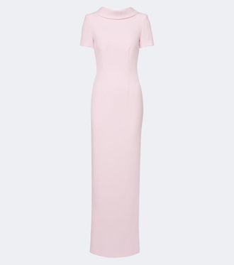 Roland Mouret Cr&ecirc;pe gown
