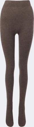 Nour Hammour Whit cashmere and wool tights