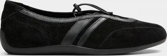 Vagabond Womens Hollie suede ballet flat sneakers Women