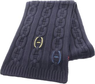 Herm&egrave;s Sciarpa Tri Maillon anni 2010 - Blu