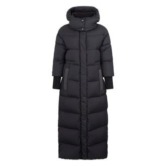 PESERICO Mujer, Abrigos, Negro, Talla: XL