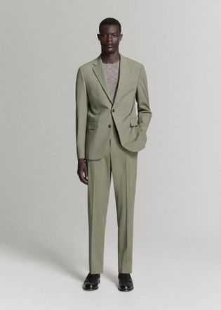 Mango Giacca completo Mil&aacute;n slim-fit verde - Uomo - 46 - MANGO MAN
