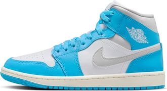Nike Jordan (WMNS) Air Jordan 1 Mid Dark Powder Blue BQ6472-400