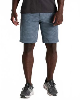 K&uuml;hl Upriser Short In Charcoal Blue Stripe