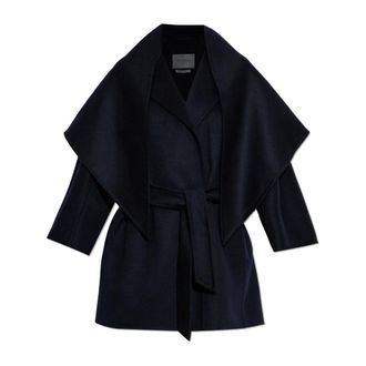Max Mara Detto Cashmere Coat - Dames - Mantels - Blauw - Maat: S Kasjmier