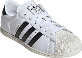 adidas Superstar Lo Pro Sneaker in White/core Black/gold at Nordstrom, Size 10.5