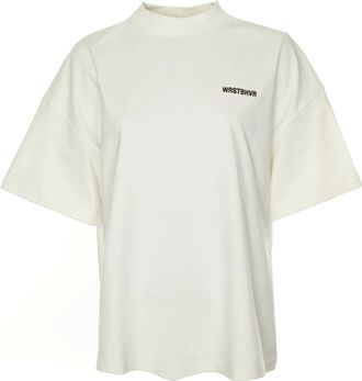 Worst Behavior Wrstbhvr, Dames, Tops, Beige, Maat: 2XS