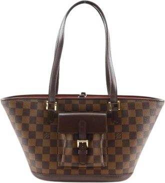 Louis Vuitton Pre-owned Tote Bag - Dames - Vintage Shopper - Bruin - ONE Size - Vintage