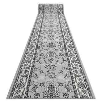 RugsX RugsX Bcf Morad Runner in Grey | Size: 150 cm x 360 cm