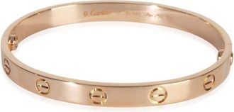 Cartier Pre-Owned Cartier Rose Gold Love Bracelet