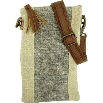 Vintage Addiction Crossbody Bag in Lite Grey/Natural at Nordstrom Rack