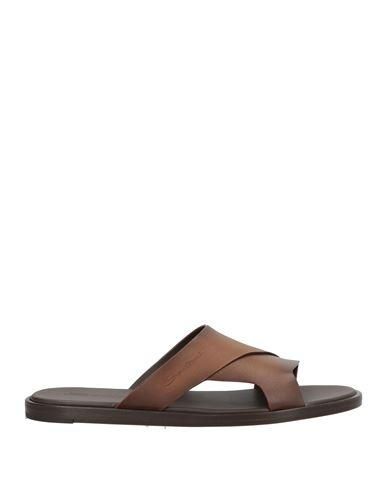 N01 Sandals MCEK16723HC6MGOR サンダル Men Black SANTONI