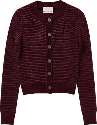 Pennyblack Pbpsultano Vest - Dames - Vesten - Rood - L - Wol - Truien & Vesten
