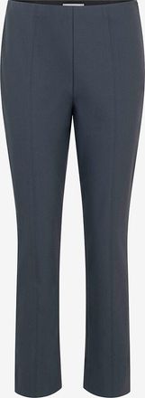 Vince Leggings aus Baumwollstretch mit abgestepter Falte Ponte