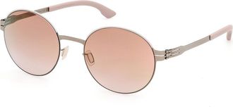 Ic! Berlin IC0215 Pina 59F Mens Sunglasses Brown Size 53
