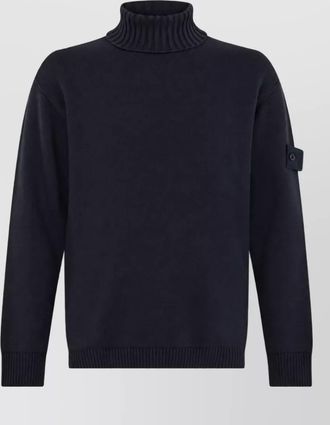Stone Island cotton high-neck jumper
