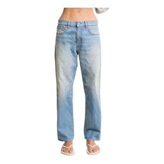 Denimist Dames, Jeans, Blauw, Maat: W27 Katoen