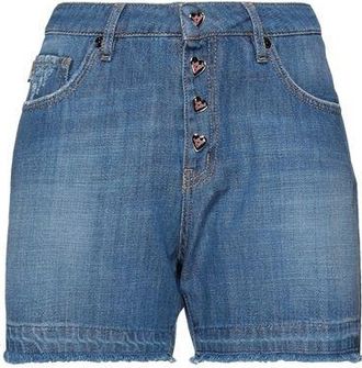 Love Moschino BOTTOMWEAR - Denim shorts sur YOOX.COM