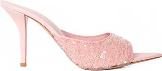 Gia Borghini Womens Perni Sequin Heel In Rose