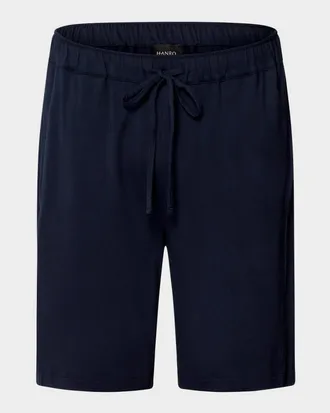 Hanro Men & apos;s Night Day Jersey Lounge Shorts