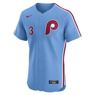 Nike Bryce Harper Philadelphia Phillies Nike Mens Dri-FIT ADV MLB Elite Jersey in Blue | 9B10PPA1PP9-0E1