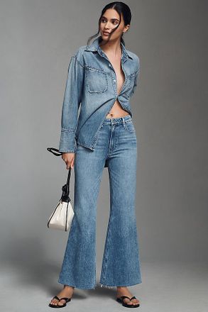 Paige Marlow Skimmer High-Rise Flare Jeans