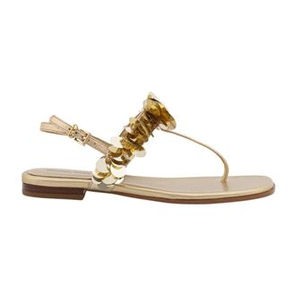 Michael Kors Loretta Sandalo Infradito - - Shoes - Donna - Giallo - 36 EU