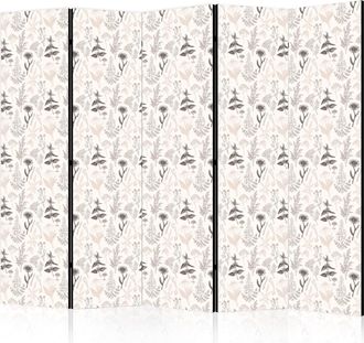 Artgeist Biombo Decorativo Artgeist Gris Beige 225x172 Cm Tela Madera