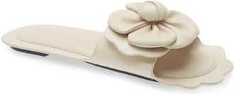 Marc Jacobs The Daisy Slide Sandal in Cloud White at Nordstrom, Size 10Us