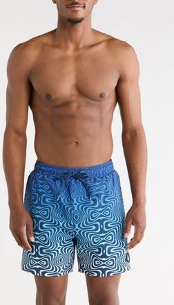 Volcom Volmbre Swim Trunks in Deep Blue at Nordstrom Rack, Size Xx-Large