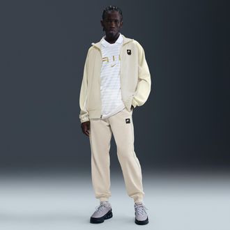 Nike Mens Air Fleece Jogger Pants in White | HJ0291-133
